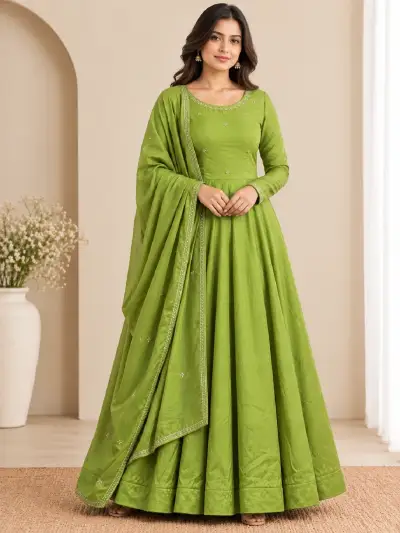 Frock Suit with Chunni