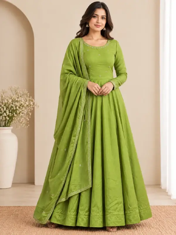 Frock Suit with Chunni