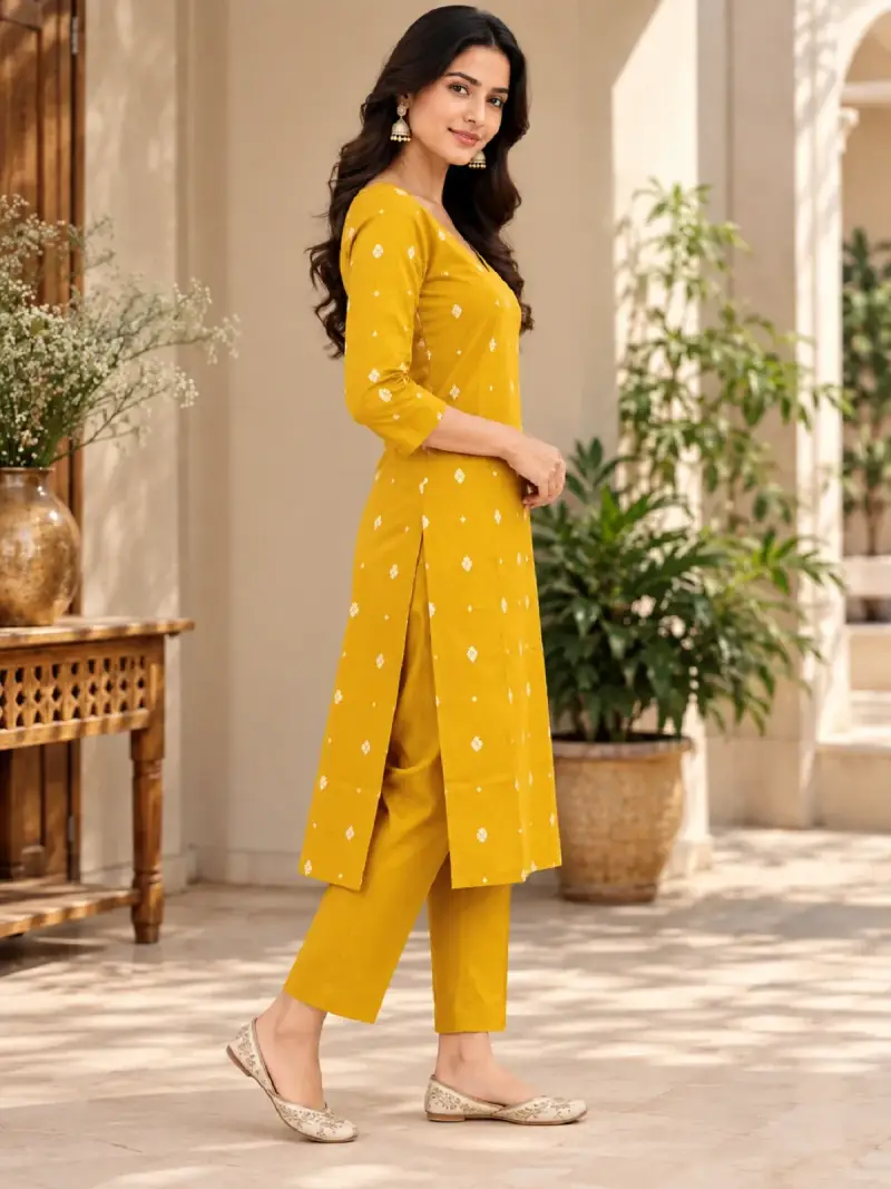 Buti Embroidered Kurta Set — image 4