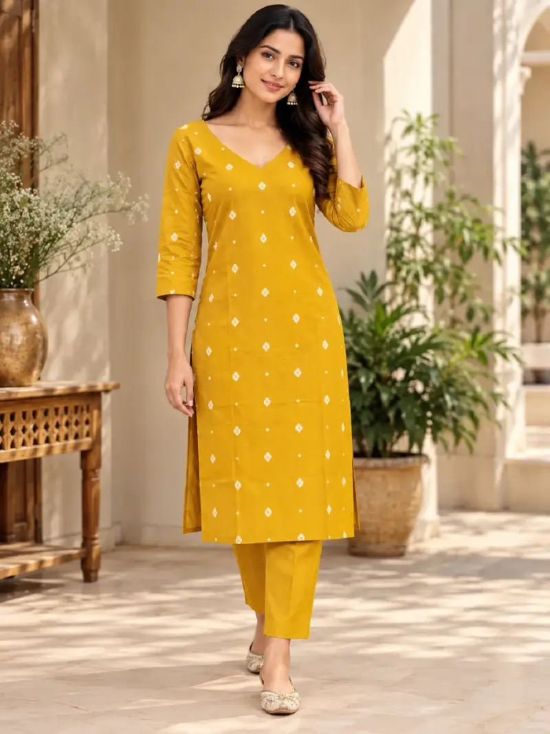 Buti Embroidered Kurta Set — image 1