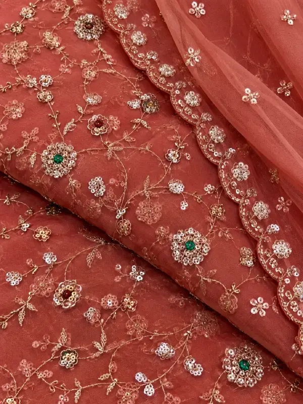 Gulnaar Embroidered Kurti Palazzo Chunni Set — view 4