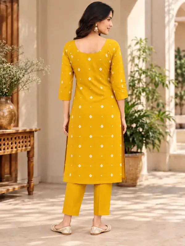 Buti Embroidered Kurta Set — view 2