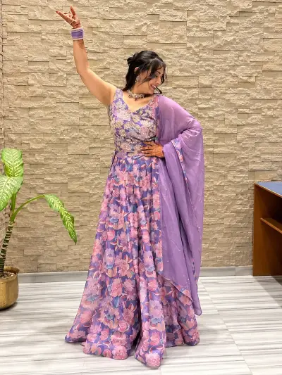 Bloom Floral Lehenga Set