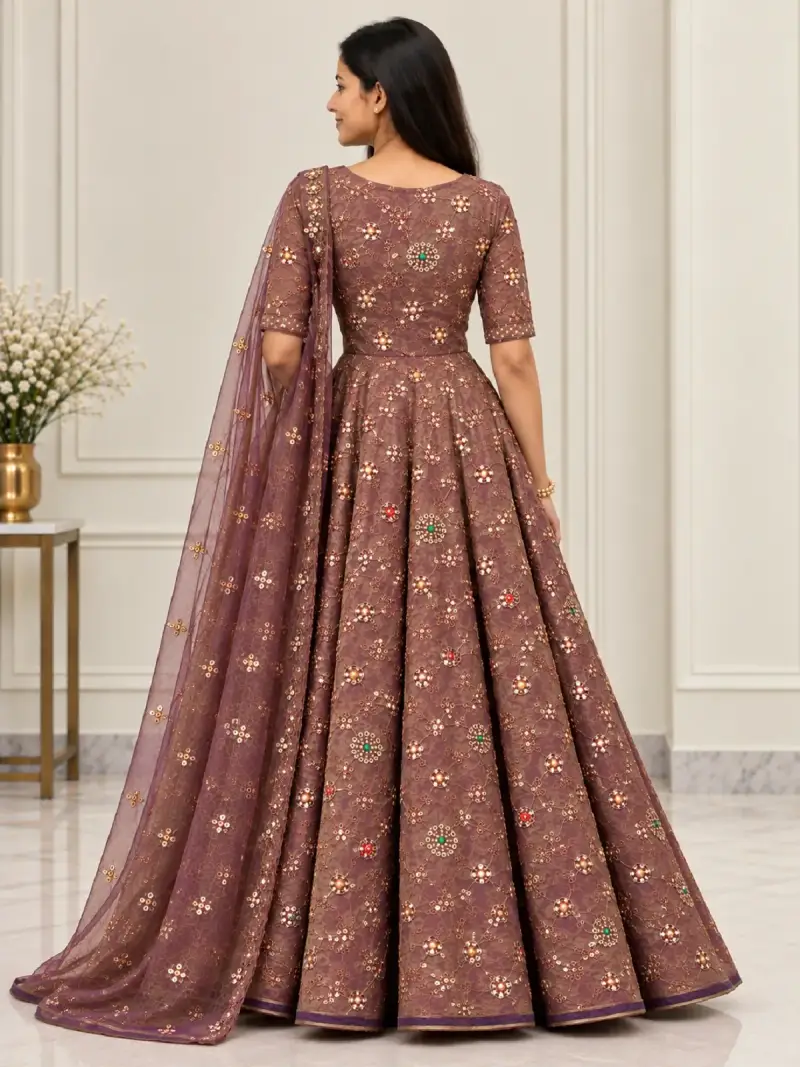 Full Anarkali Suit with Chunni — image 3